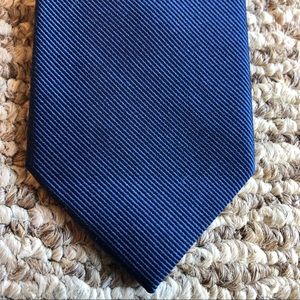 J Crew Silk Tie - blue